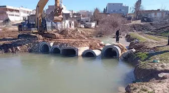 Kızıltepe'de tahrip olan köprünün yerine yenisi yapıldı