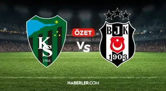 Kocaelispor Beşiktaş maç özeti ve golleri! (ÖZET) Kocaelispor Beşiktaş kaç kaç bitti, golleri kim attı?