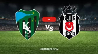 Kocaelispor Beşiktaş maçı kaç kaç? MAÇ SONUCU! Kocaelispor Beşiktaş golleri kim attı, canlı maç anlatımı!