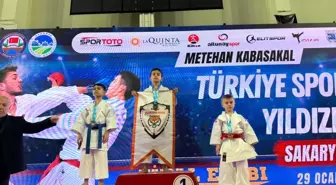 Nazillili minik karateci Türkiye şampiyonu oldu