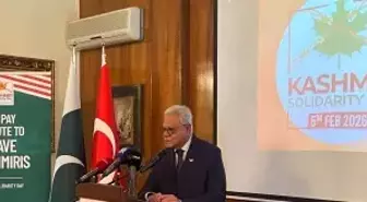 Pakistan Büyükelçiliği'nde 'Keşmir Dayanışma Günü' programı