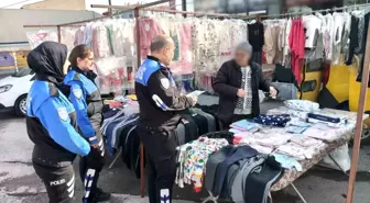 Polis dolandırıcılığa karşı vatandaşları broşür dağıtarak uyardı