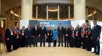 Şehit yakınları, Gazze için 'Sessiz Çığlıklar Filografi Sergisi' düzenledi