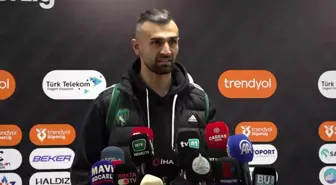 Serdar Dursun: 'Normalde kazanmamız gereken maçı 1 puanla devam ettik'