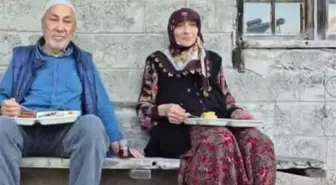 1 gün arayla ölen 56 yıllık çift yan yana toprağa verildi