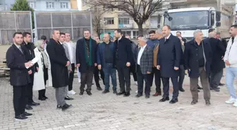AK Parti Amasya Milletvekili İpek, Taşova'da incelemede bulundu