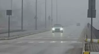 Amasya'da sis etkili oldu