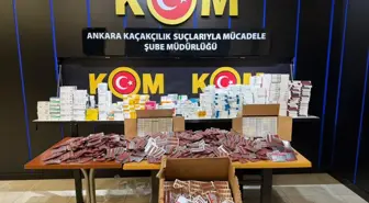 Ankara'da 15 milyon lira değerinde kaçak ilaç ele geçirildi