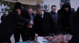 Ankara Emniyet Müdürlüğü 6 Şubat depremlerinde hayatını kaybedenler anısına lokma dağıttı