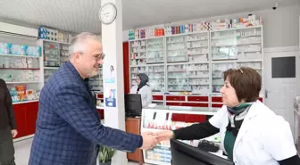 Bafra Belediye Başkanı Kılıç esnaf ziyaretinde bulundu