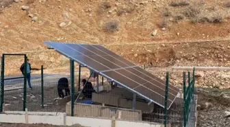 Batman'da hayvanların su ihtiyacı güneş enerjisiyle karşılandı