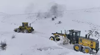 Bayburt ve Gümüşhane'de kar yağışı etkili oldu