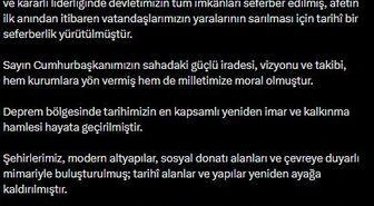 Burhanettin Duran: Milletimizin umudu inşa edilmiştir
