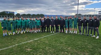 Bursa Büyükşehir Belediye Başkanı Bozbey'den Bursaspor'a Destek Ziyareti