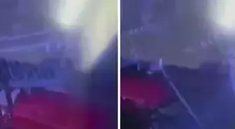 Vinç dehşet saçtı! Facia anları kameralarda