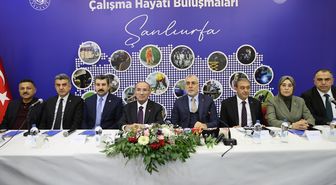 Çalışma ve Sosyal Güvenlik Bakanı Işıkhan, Şanlıurfa'da iş insanlarıyla bir araya geldi Açıklaması