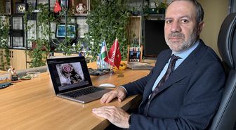 DEİK Türkiye-Özbekistan İş Konseyi Başkanı Özgüven, AA'nın 'Yılın Kareleri' oylamasına katıldı