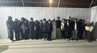 Edirne'de 18 düzensiz göçmen yakalandı