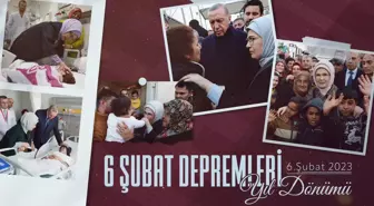 Emine Erdoğan, 6 Şubat depremlerinde hayatını kaybedenleri andı