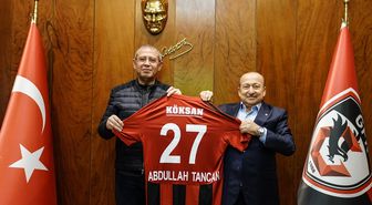 Enerji ve Tabii Kaynaklar Bakan Yardımcısı Tancan, Gaziantep FK'yi ziyaret etti