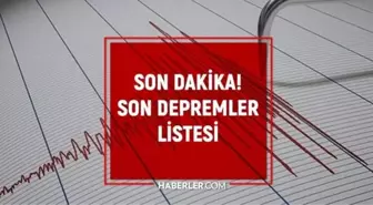 Erzincan'da deprem mi oldu? SON DAKİKA! Az önce deprem Erzincan'da nerede oldu, kaç şiddetinde?