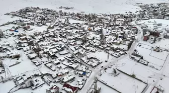 Erzurum ve Kars'ta kar, Ağrı ile Ardahan'da soğuk hava etkili oluyor