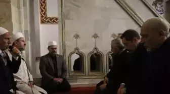 Habib-i Neccar Camisi'nde 6 Şubat depremlerinin üçüncü yılında hatim duası yapıldı