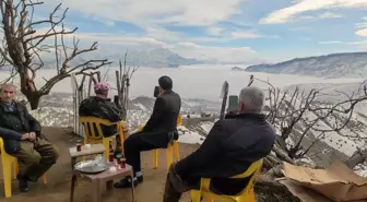 Hakkari'de sis etkili oldu