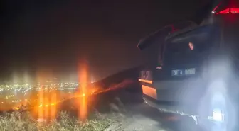 Hatay'da zeytin bahçesinde yangın