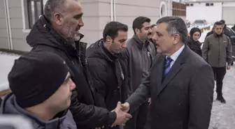 İçişleri Bakanı Mustafa Çiftçi, yeni görevi için Erzurum'dan ayrıldı