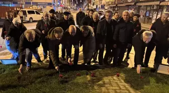 Kahramanmaraş merkezli depremlerde hayatını kaybedenler için Zonguldak'ta anma programı düzenlendi