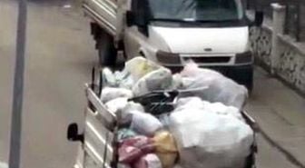 Kamyonete bağlanarak sürüklenen köpek kurtarıldı