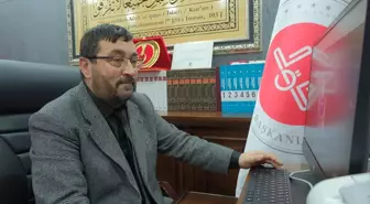 Kırklareli İl Müftüsü Eviş, AA'nın 'Yılın Kareleri' oylamasına katıldı