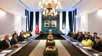 Kırklareli'nde İl Güvenlik ve Asayiş Koordinasyon Toplantısı yapıldı