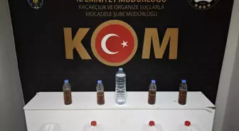 Kırşehir'de sahte içki ve etil alkol ele geçirildi