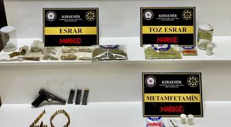 Kırşehir'de uyuşturucu operasyonunda yakalanan şüpheli tutuklandı