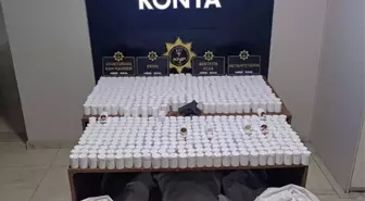 Konya'da uyuşturucu operasyonlarında 1 ayda 187 kişi tutuklandı