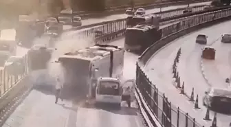 Küçükçekmece'deki metrobüs kazası sonrası tutuklanan şoför tahliye edildi