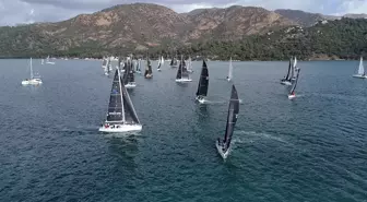 Marmaris MIYC Kış Trofesi Yat Yarışları'nın 2. ayağı başladı