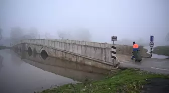 Meriç Nehri'nin debisi düşmeye başladı