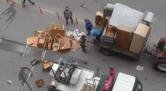 Mersin'de atık ve çöp biriktirilen ev temzilendi