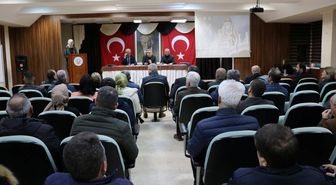 Merzifon'da okul güvenliği toplantısı yapıldı