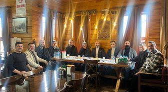 MHP Kavak İlçe Başkanı Candemir, Türk Eğitim-Sen yöneticileriyle bir araya geldi