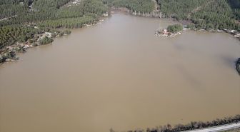 Muğla'daki Ula Göleti'nin su seviyesi son yağışlarla eski günlerine döndü