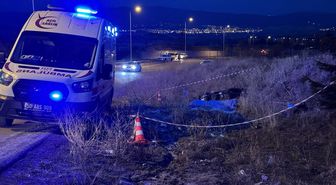 Nevşehir'de devrilen motosikletin sürücüsü hayatını kaybetti