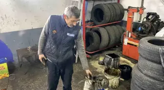 Oto tamircisinin en sadık çırağı 'Şıkkıdı' oldu