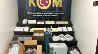 Polis evde 8 binden fazla ilaç ele geçirdi: 1 tutuklama