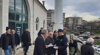 Salıpazarı'nda vatandaşlara dolandırıcılık uyarısı yapıldı