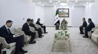 Şam Büyükelçisi Yılmaz, Suriye Savunma Bakanı Ebu Kasra ile görüştü