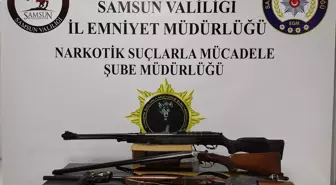 Samsun'da kaçak silah ticareti operasyonunda 1 zanlı yakalandı